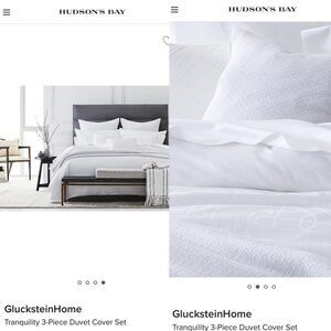 Tranquility 3-Piece Duvet Cover Set King. NEW